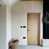 SCOTTSDALE- WHITE OAK 1-PANEL SHAKER INTERIOR FLUSH DOOR (ENGINEERED) (1-3/4”)