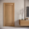 SCOTTSDALE- WHITE OAK 1-PANEL SHAKER INTERIOR FLUSH DOOR (ENGINEERED) (1-3/4”)