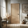 Hermosa- White Oak Vertical Grain Interior Flush Door (engineered) (1-3/4”)