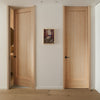 SCOTTSDALE- WHITE OAK 1-PANEL SHAKER INTERIOR FLUSH DOOR (ENGINEERED) (1-3/4”)