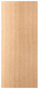 Leon:  Exterior White Oak Flush Door with Vertical Grain (1-3/4”)