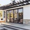 Plada - Steel Metal Exterior Grade 3-Lite French Door with Low-E Glass