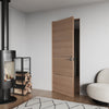 MOVIDA - MAHOGANY FLUSH INTERIOR DOOR WITH 1/4