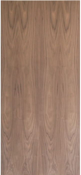 NAPA - WALNUT VERTICAL GRAIN INTERIOR FLUSH DOOR (ENGINEERED)  (1-3/4”)