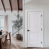 Seattle - 2 Panel Shaker Square Top Primed (1-3/8”)