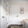 Seattle - 2 Panel Shaker Square Top Primed (1-3/8”)