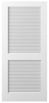 Aurora - Louver 2 Panel Primed Door (1-3/8