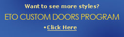 ETO Custom Doors Program