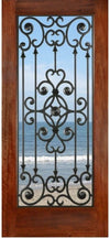 FD1LSavannah - Mahogany Savannah Exterior Door (1-3/4