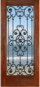 FD1LSavannah - Mahogany Savannah Exterior Door (1-3/4")