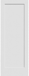Madison - 1 Panel Shaker Square Top Primed Door (1-3/8