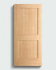 Montecito- Interior White Oak 2-Panel Shaker Door (Engineered) (1-3/4")