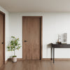 NAPA - WALNUT VERTICAL GRAIN INTERIOR FLUSH DOOR (ENGINEERED)  (1-3/4”)