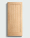 SCOTTSDALE- WHITE OAK 1-PANEL SHAKER INTERIOR FLUSH DOOR (ENGINEERED) (1-3/4”)