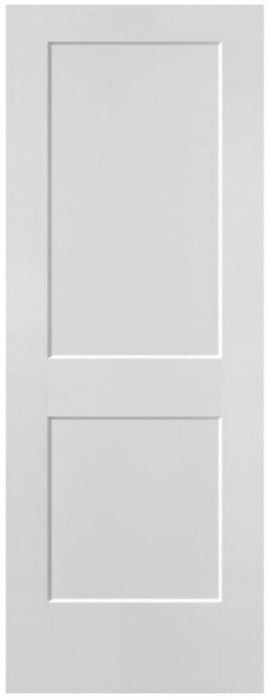 Seattle - 2 Panel Shaker Square Top Primed (1-3/8”)