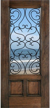 Tuscany - Mahogany Tuscany Exterior Door (1-3/4