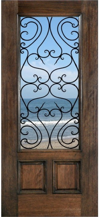 Tuscany - Mahogany Tuscany Exterior Door (1-3/4")