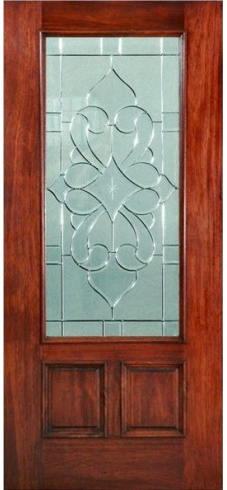 Venetian - Mahogany Venetian Exterior Door (1-3/4")