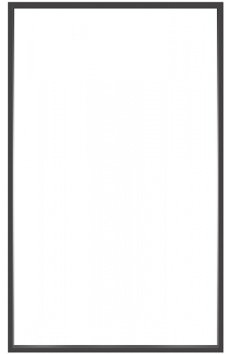 Ventana1: 1-Lite Fixed Rectangle Steel Metal Window with Low-E Glass Exterior Grade